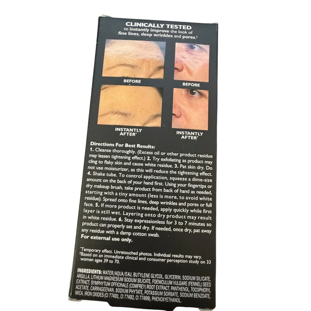 Peter Thomas Roth instant Frim temporary face tightener w/brush easy wear NEW